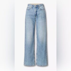 Rag & Bone Featherweight Logan in color Audrey. Light Blue Straight Leg Jeans